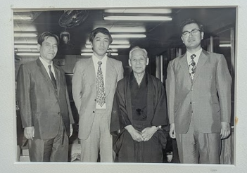 宮田先生と師匠の高柳名誉九段、​兄弟子の中原誠十六世名人​